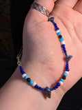 Nazaar Evil Eye Bracelet with Warding Safety Pin