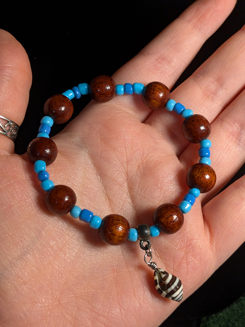 Wooden Meditation Beaded Bracelet