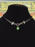 Bellflower Wax Seal Pendant Necklace