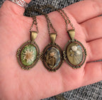 Lavender Chamomile - Dried Flowers Pendant