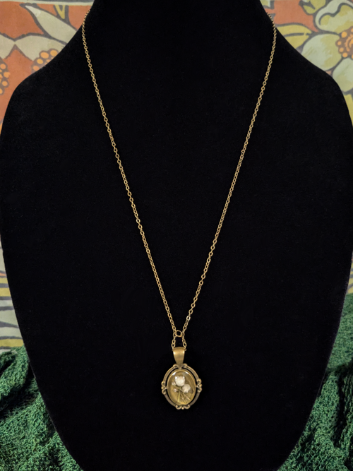 Baby’s Breath - Dried Flowers Pendant