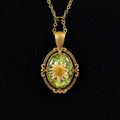 Chamomile Rose - Dried Flowers Pendant