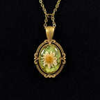 Chamomile Rose - Dried Flowers Pendant