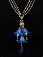 Bluebells - Pendant Multi-Chain Necklace