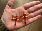 Dragonfly Beaded Earrings